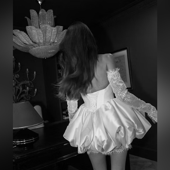 Aston Bridal Darbi Mini Dress - Picture 2 of 3